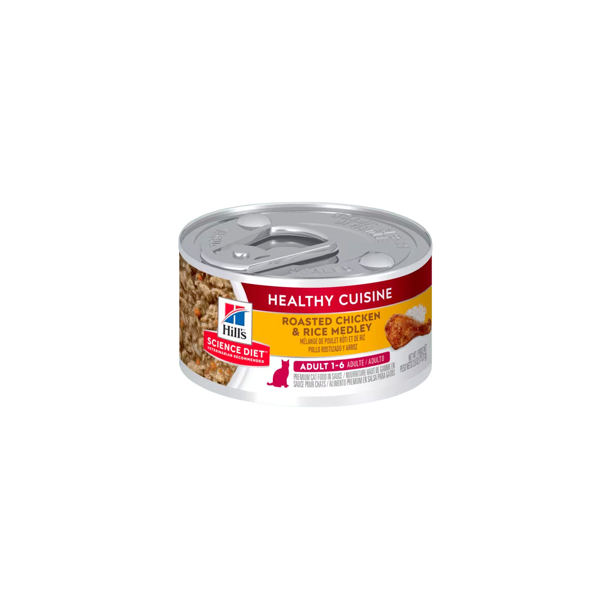 Healthy Cuisine Roasted Chicken Rice Medley Adult Cat PetsRus