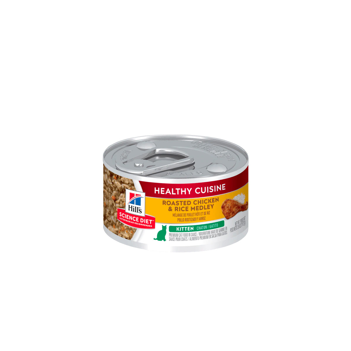 Healthy Cuisine Roasted Chicken Rice Medley Kitten PetsRus