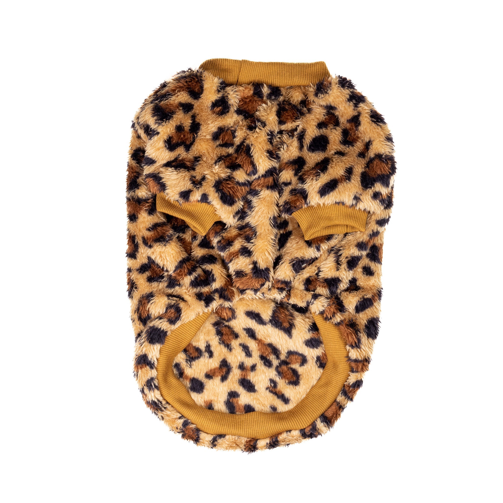 Leopard print fluffy on sale jumper