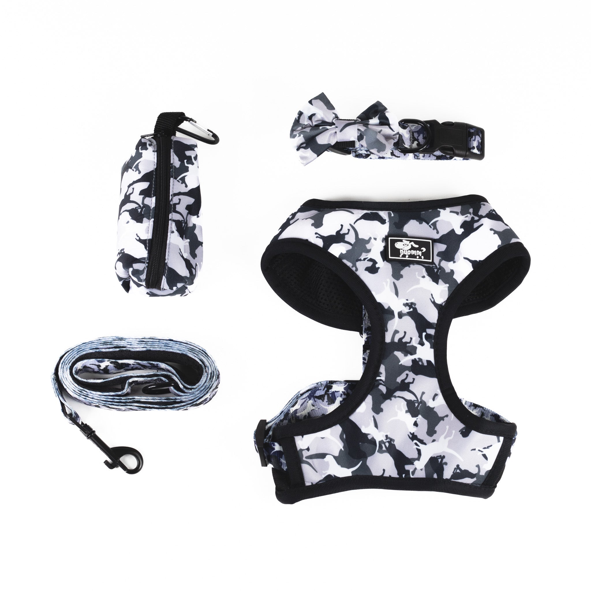 Pup Camo Harness Quad Set PetsRus